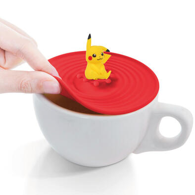 Pokemon寶可夢 杯蓋-皮卡丘 Cup Lid-Pikachu