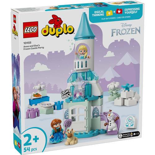 LEGO樂高得寶系列 安娜與艾莎的冰雪城堡派對 10455