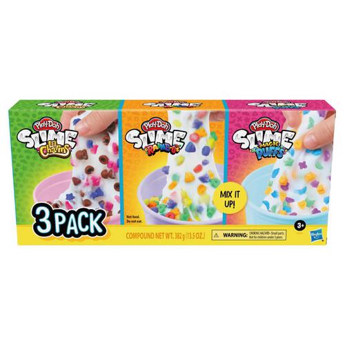 Play-Doh Cereal Themed Slime 3 Pack