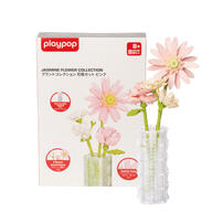 playpop 粉色系花卉組(茉莉花、非洲菊、玫瑰)