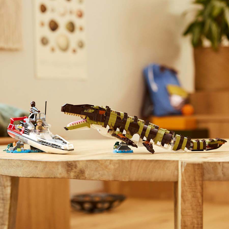 煤球儿 LEGO樂高侏羅紀世界系列積木滄龍航海任務76974 | Toys