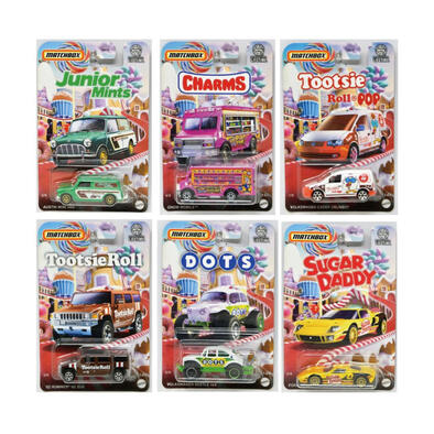 MatchBox 火柴盒小汽車-糖果汽車系列- 隨機發貨