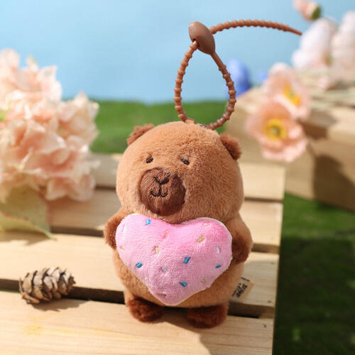 TUNTUNZAI豚豚崽 愛心甜甜圈掛件