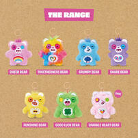 FUGGLER牙齒怪-CAREBEAR熊絨毛吊飾盲盒- 隨機發貨