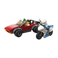 LEGO樂高 City系列 警察摩托車飛車追逐 60392