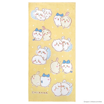 Chiikawa 吉伊卡哇浴巾-好夥伴