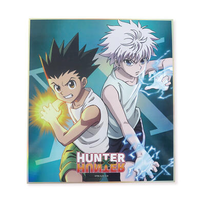 HUNTER &times; HUNTER獵人-簽名板雷射色紙-小傑奇犽