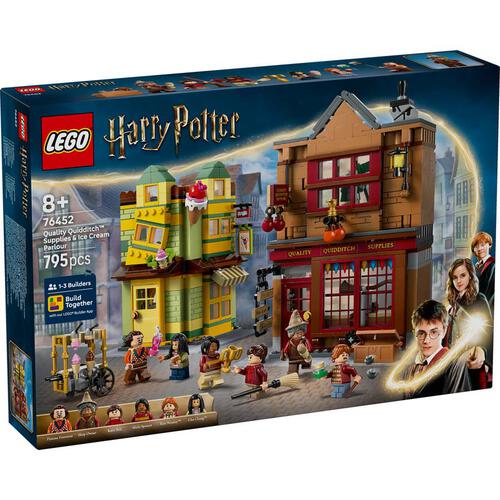 LEGO樂高哈利波特系列 魁地奇 用品店與雪糕店 76452