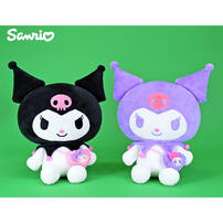 sanrio Kuromi backpack plush 6"