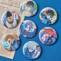 BLUE LOCK Metal Badge (Blind Pack)- Assorted