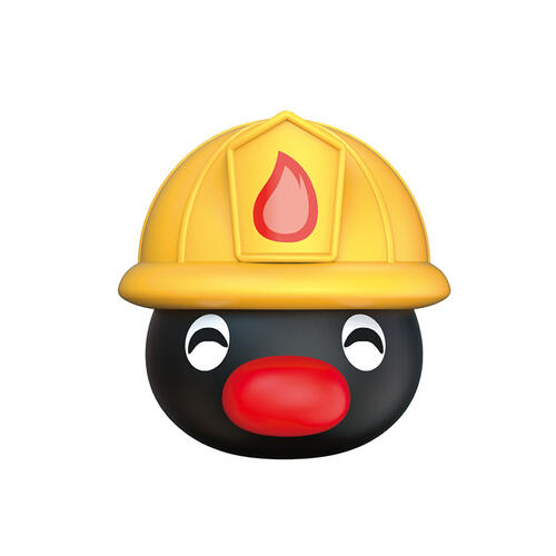 Pingu企鵝家族 慢回彈大頭公仔 職業裝扮系列 - 隨機發貨