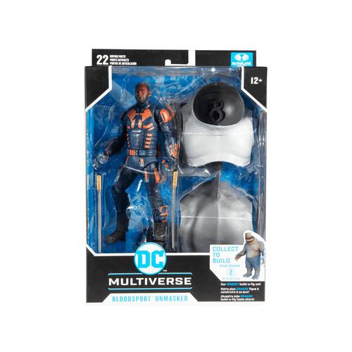 麥法蘭7吋DC Multiverse BUILD-A 自殺突擊隊 血腥運動 無面罩 可動公仔