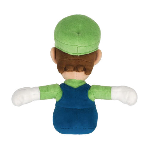 Nintendo任天堂 超級瑪利歐All Star Collection 路易吉坐姿絨毛玩偶 (25厘米)