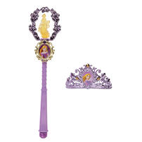Disney Princess迪士尼公主娃娃及皇冠權杖組-樂佩