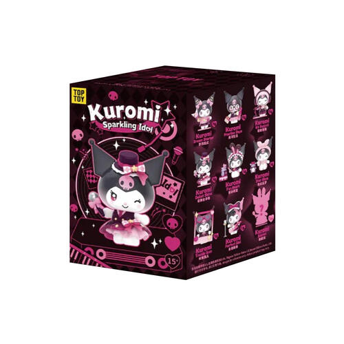 TOP TOY Kuromi閃閃偶像系列手辦盲盒- 隨機發貨