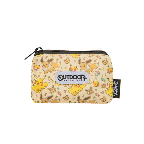 Pokemon Hand-Drawn Card Coin Pouch &ndash; Beige