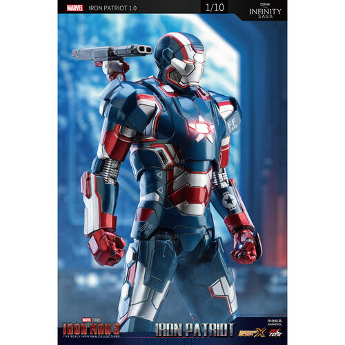 ZD Toys MARVEL Iron Patriot 7"