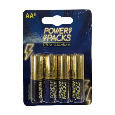 Power Packs 3號終極鹼性電池8入