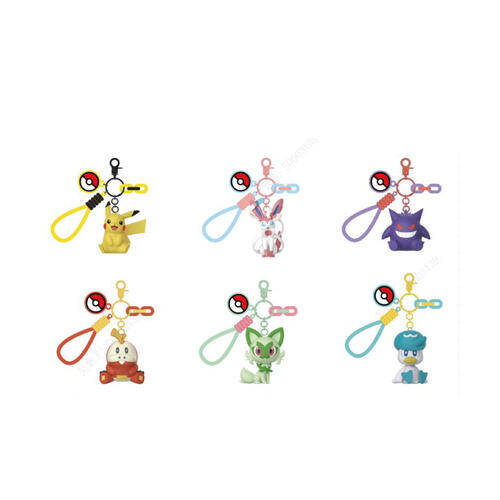POKEMON	寶可夢萌萌坐姿系列立體香薰掛件- 隨機發貨