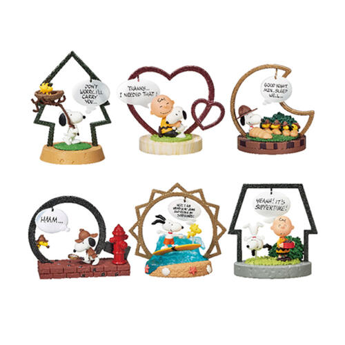 Re-ment	史努比藝術裝飾框收藏- 隨機發貨