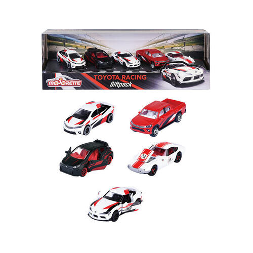 Majorette 美捷輪小汽車-toyota五入組
