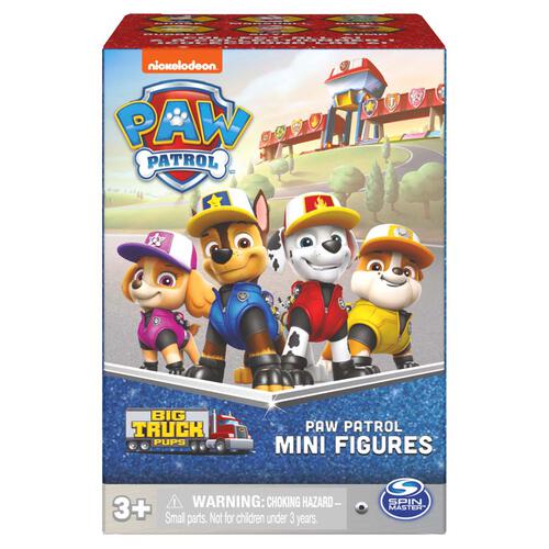 Paw Patrol汪汪隊立大功-狗狗大卡車隊豪華迷你人物 - 隨機發貨