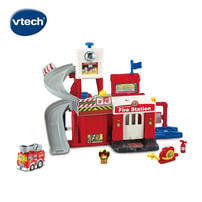 Vtech聲光城市嘟嘟車-城市消防局軌道組