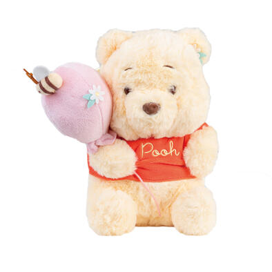 Disney迪士尼 氣球小熊維尼絨毛