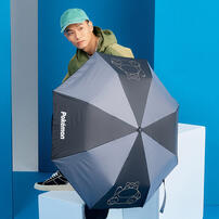 Pokemon 精靈寶可夢 夜光卡比獸晴雨二用傘#碳灰色