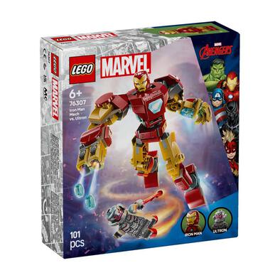 LEGO樂高漫威超級英雄系列 鋼鐵人機甲大戰奧創 76307