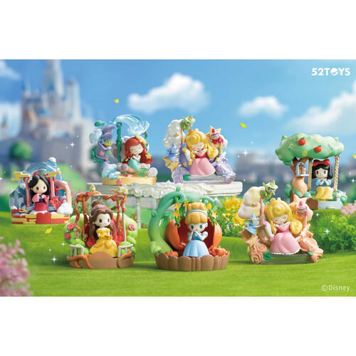 52TOYS 迪士尼公主D-baby系列 花漾鞦韆 @6- 隨機發貨