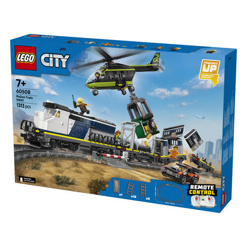 Lego樂高 警察列車搶案 60508