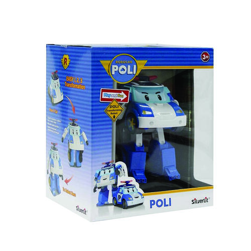 Robocar Poli波力救援小英雄 Led變形系列-波力