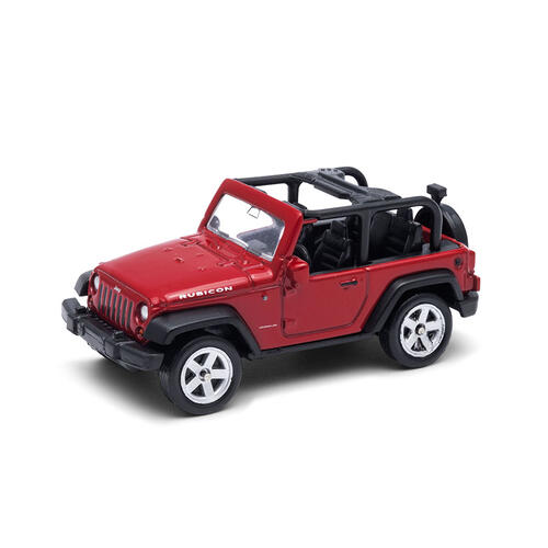 playpop 1:60 合金車 2007 Jeep Wrangler Rubicon (開篷車)