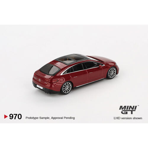 MINIGT	Mercedes-Benz EQS 580 4MATIC Red Metallic 合金車 970