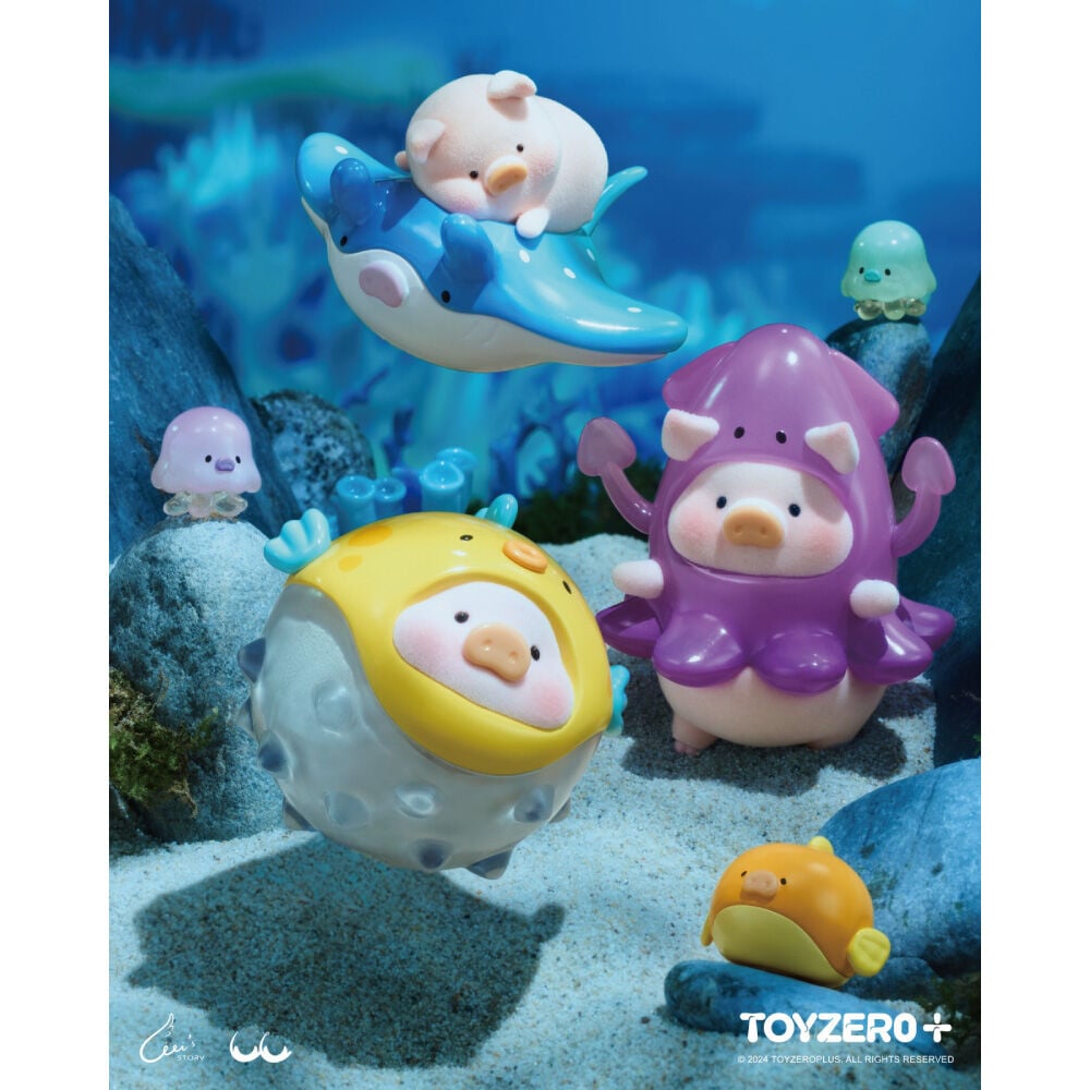 EOF-321TOYZERO+ Lulu the Piggy 7個セット Toyzeroplus LuLu the Piggy - The Ocean - Assorted | Toys