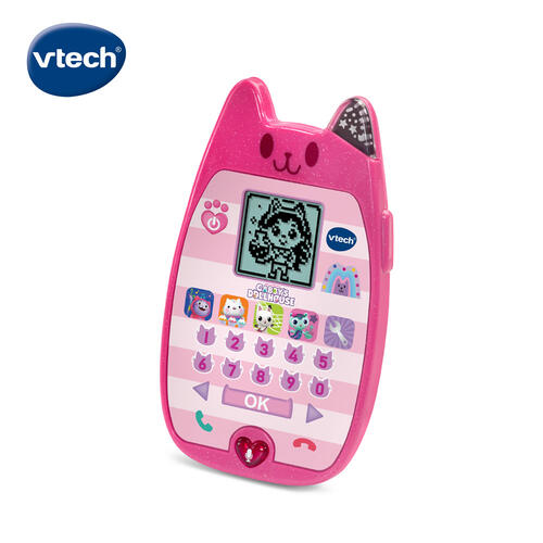 Vtech蓋比的娃娃屋-喵喵魔法學習小手機