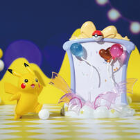 Pokemon 精靈寶可夢-開心派對系列公仔-皮卡丘