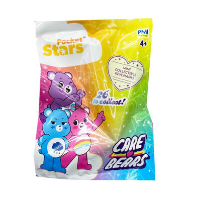 Care Bears鑰匙圈S1-Rainbow Magic系列- 隨機發貨