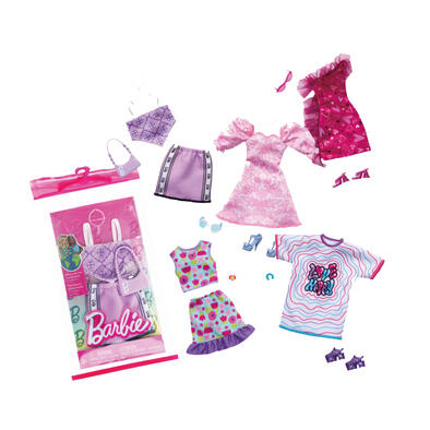 Barbie 芭比時尚套裝與配件組合 - 隨機發貨
