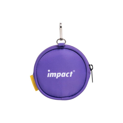 Pokemon 精靈寶可夢 IMPACT寶可夢大師球 圓形零錢包 #深紫