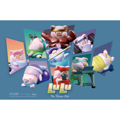 Toyzeroplus LuLu the Piggy - Fitness Club  - Assorted