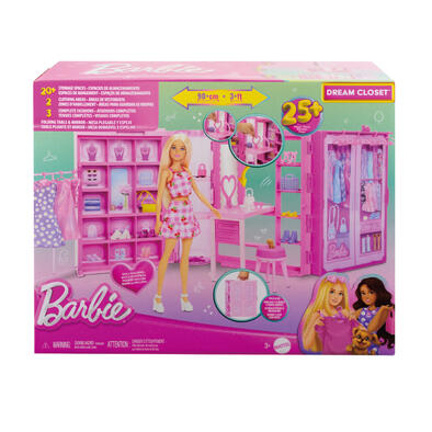 Barbie芭比 夢幻時尚衣櫃組合