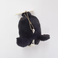 TUNTUNZAI卡皮巴拉	豚豚崽鬆鬆體邊牧掛件