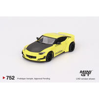 MINIGT	Nissan Z Pandem Ikazuchi Yellow合金車752