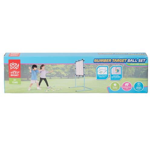 playpop Number Target Ball Set