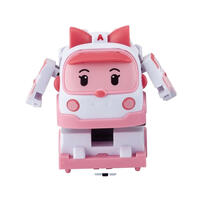 Robocar Poli救援小英雄波力  POLI BABE  3吋簡易變形車套組