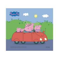 Peppa Pig粉紅豬小妹一起去野餐拼圖餐盒