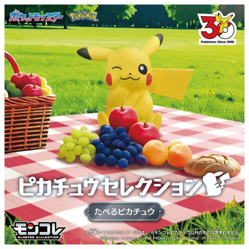 Pokemon寶可夢30週年-MONCOLLE 皮卡丘精選系列2
