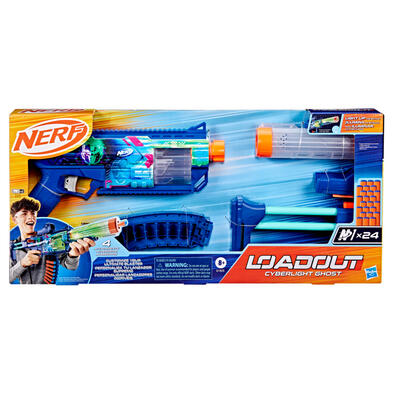 NERF Loadout Cyberlight Ghost Blaster